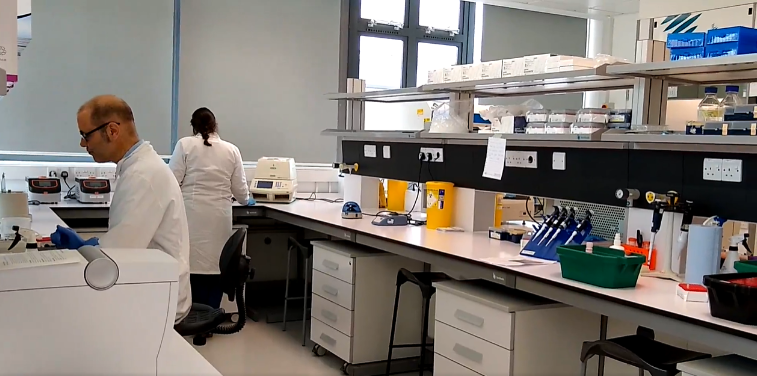 Lancaster University COVID testing lab.png