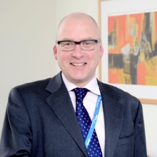 Chris Adcock, director of finance