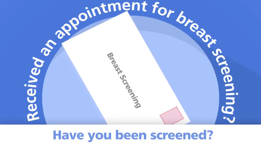 Have you received an appointment for breast screening?