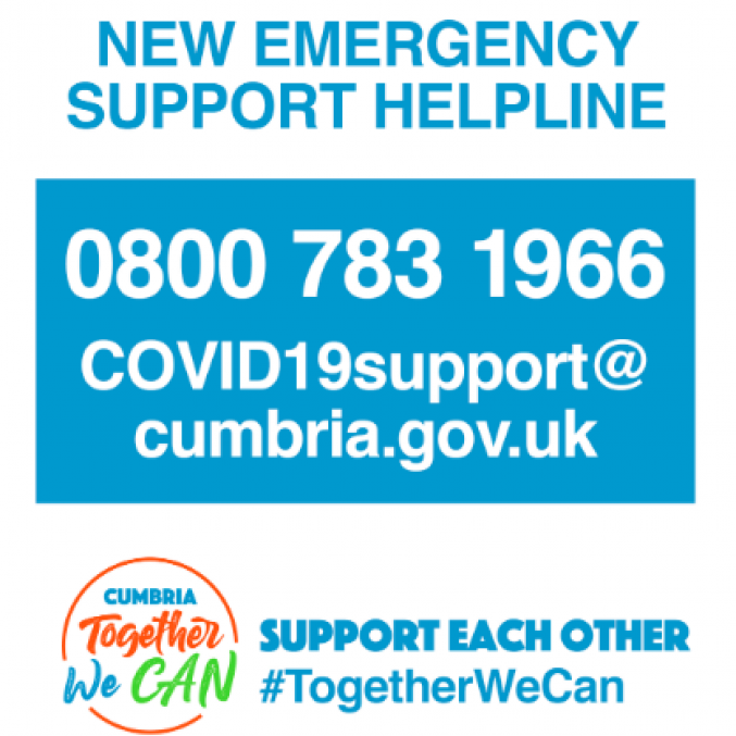 Cumbria County Council COVID support service.png