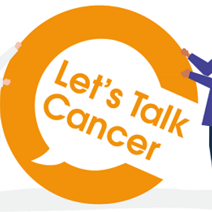 Lets talk cancer graphic